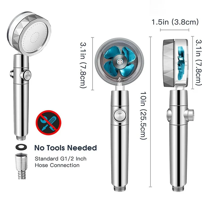 Glory High Pressure Shower Head